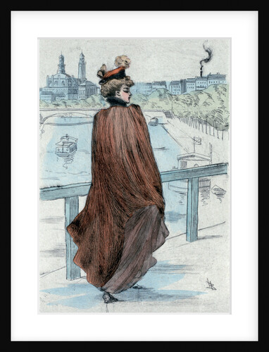 1891, Women's fashion in nineteenth-century Paris by Henri Boutet