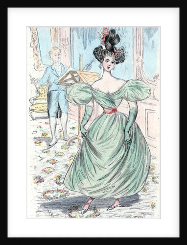 1826, Women's fashion in nineteenth-century Paris by Henri Boutet