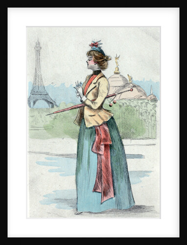 1889, Women's fashion in nineteenth-century Paris by Henri Boutet