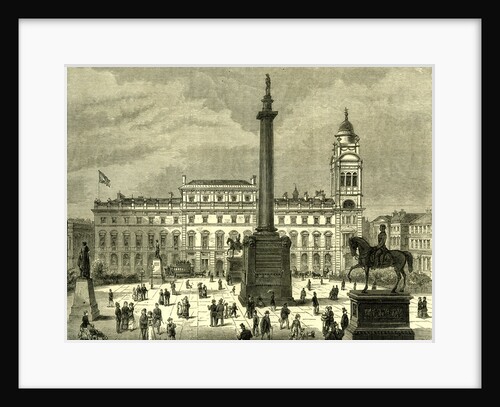Glasgow UK 1880 St. George's Square Great Britain by Anonymous