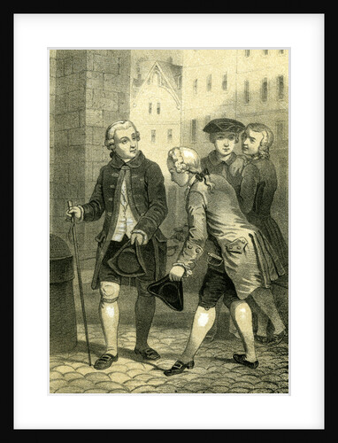 Young Men Paris France 19th Century France by Anonymous