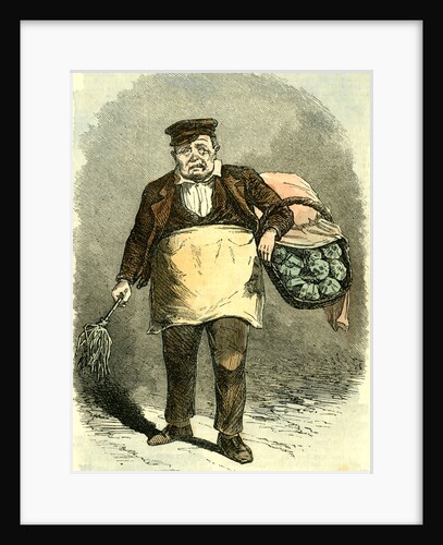 Madrid Spain Pieman 1866 Street Character by Anonymous