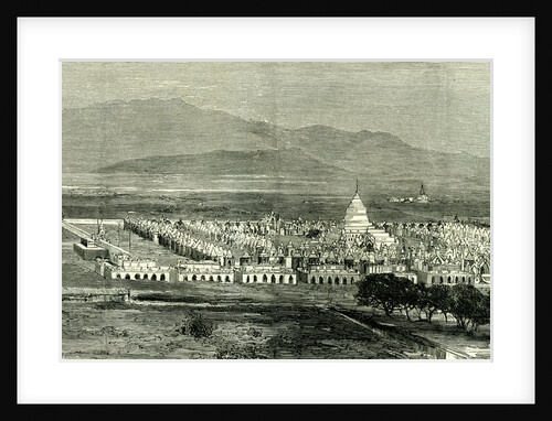 Mandalay the King's Pagoda Myanmar 1885 the Expedition against the King Theebaw of Burma by Anonymous