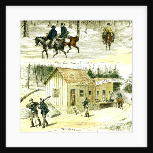 Colorado, United States of America 1881 Rough Travelling by Anonymous
