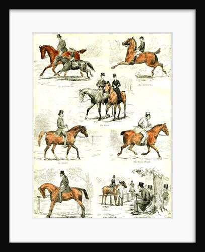 Horsemanship UK 1885 the Seven Ages of Horsemanship by Anonymous