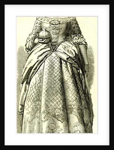 Queen Mary II Westminster Hall London 1869 Satue, London, Great Britain by Anonymous