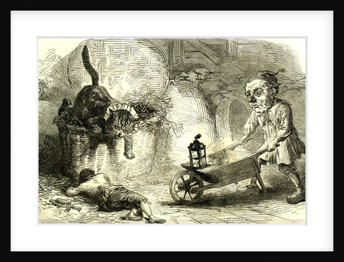 Drury Lane Theatre Grimalkin Thegreat Puss in Boots and the Miller's Son 1869 London Great Britain by Anonymous