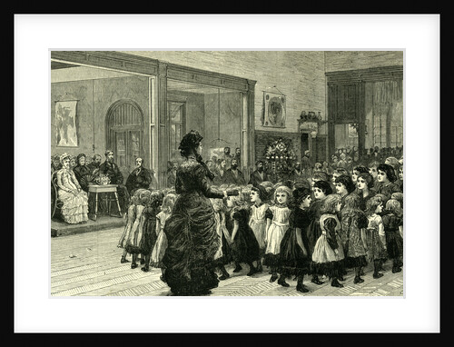 Boarding School 1881 UK Physical Training Children Gymnastics Teacher Parents by Anonymous