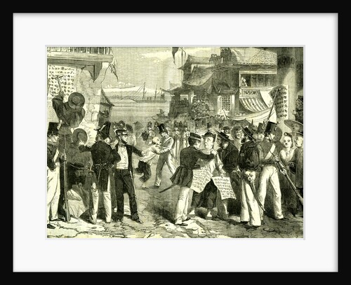 Shanghai China 1865 Proclamation of French and English Chefs by Anonymous