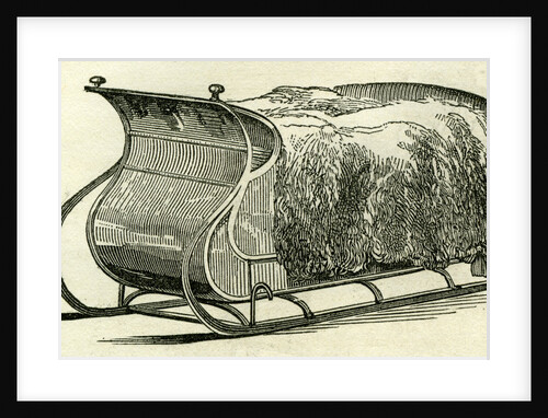 Sledge Russia 1850 Presented to the Emperor of Russia by Anonymous