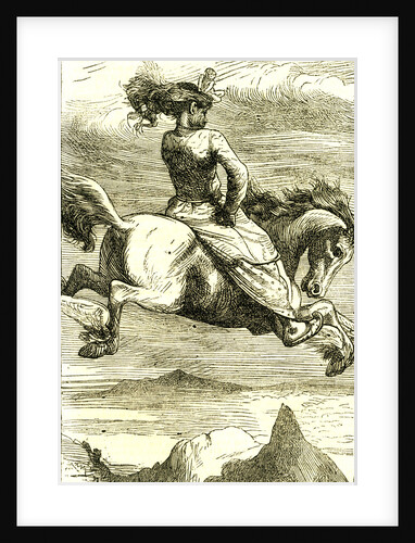 The Flying Horse 1866 by Anonymous