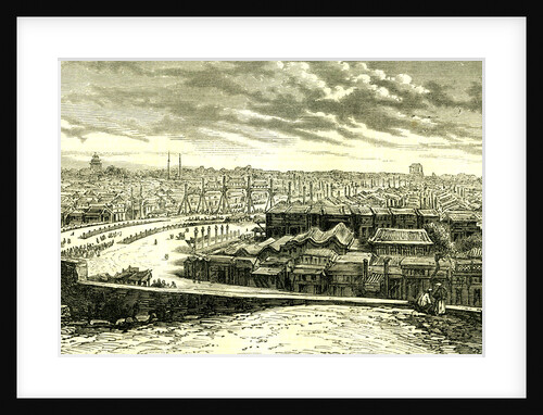 Beijing Peking the Great Street 1866 Chinese Imperial City China by Anonymous