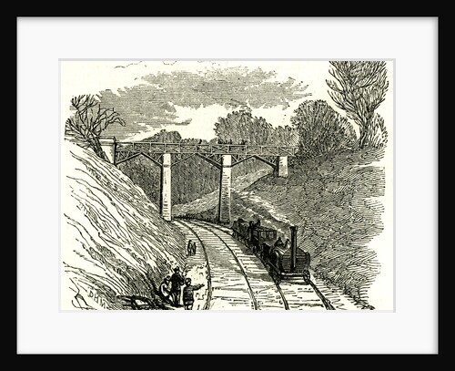 Newbiggin Bridge UK 1846 Opening of the Lancaster and Carlisle Railway by Anonymous