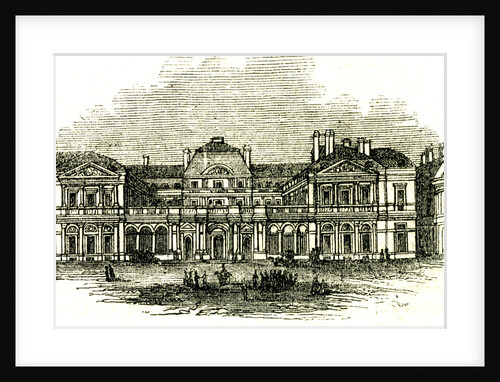 The Palais Royal Paris 19th Century. France by Anonymous