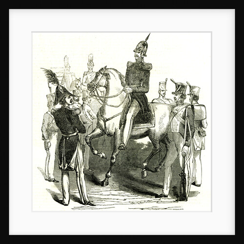 Cologne Köln Government Troops Municipal Guard 1846 by Anonymous