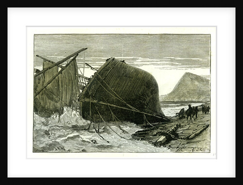 Dover UK 1887 Wreck of the Russian Vessel Joutsen by Anonymous