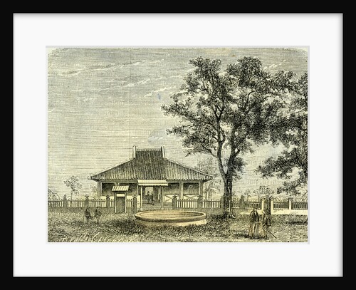 Three Kilometers from Saigon Vietnam 19th Century the Chinese Town by Anonymous