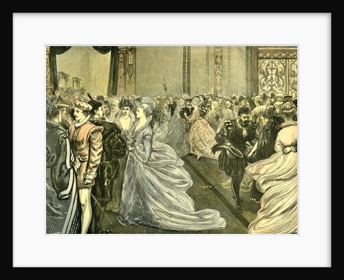 Manchester UK 1870 Fancy Ball by Anonymous