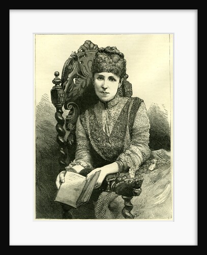 Queen Maria Christina Spain 1885. The Queen Regent by Anonymous