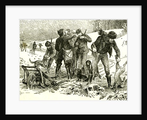 Hunting Austria 1891 by Anonymous