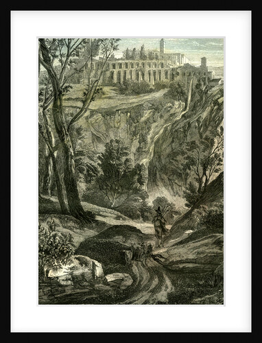 Tivoli Rome Italy 1848 by Anonymous