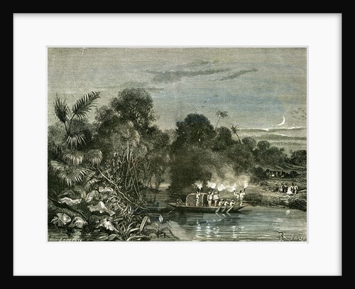 Sarayacu Beach Peru 1869 by Anonymous