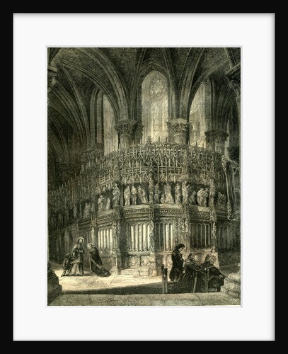 Chartres Cathedral France 1851 by Anonymous