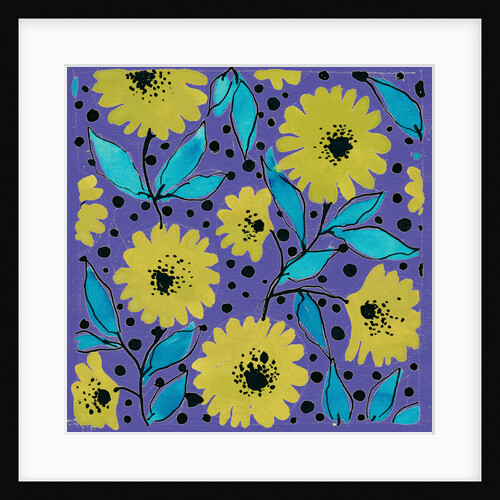 Botanical flower print by Niki Fisher