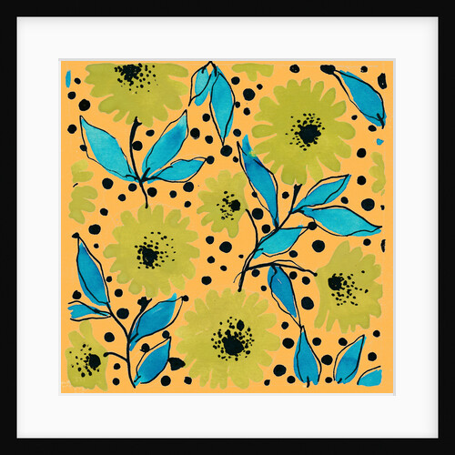 Botanical flower print by Niki Fisher