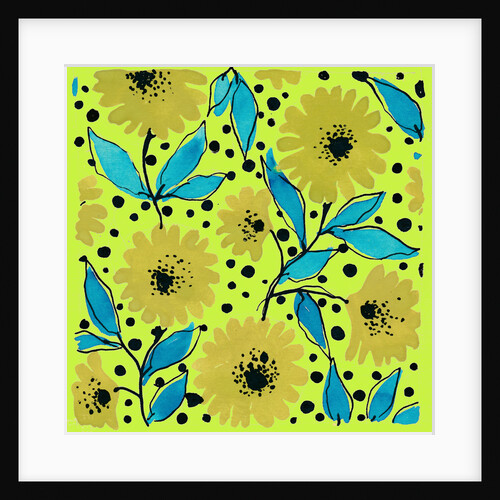 Botanical flower print by Niki Fisher