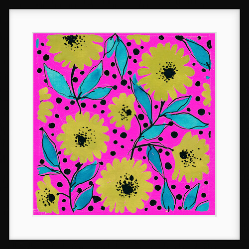 Botanical flower print by Niki Fisher