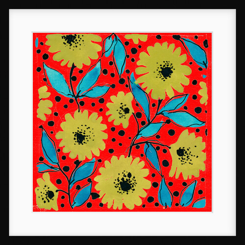 Botanical flower print by Niki Fisher