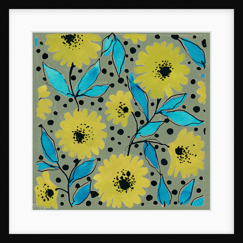 Botanical flower print 1 by Niki Fisher