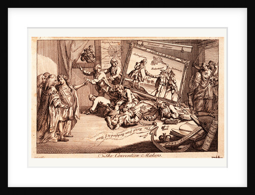The convention makers, England 1771 by Anonymous
