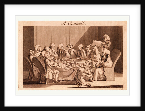 A council, England, 1770 by Anonymous