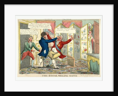 The royal milling match by Anonymous