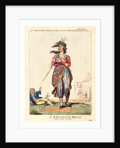 A republican belle by Isaac Cruikshank