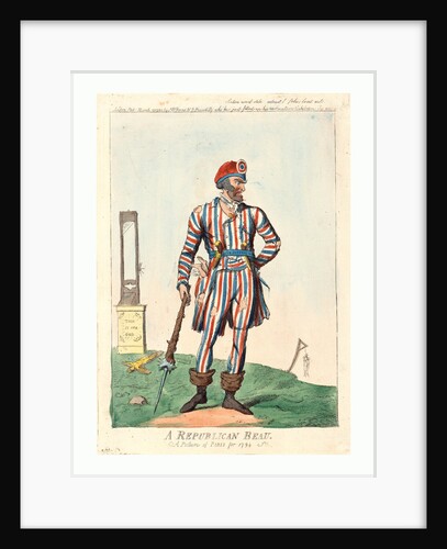 A republican beau by Isaac Cruikshank