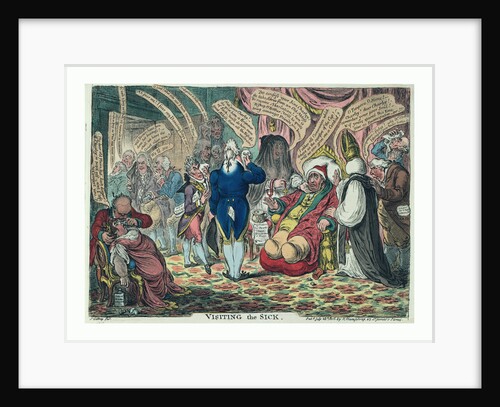 Visiting the sick by James Gillray