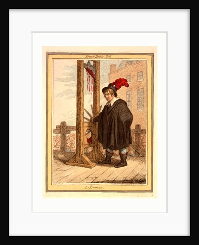 Le Boureau by James Gillray