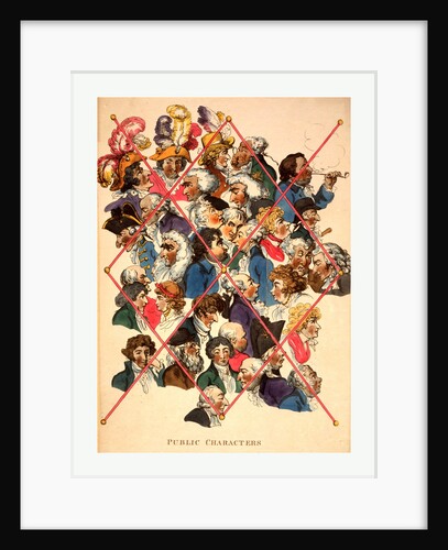 Public characters by Thomas Rowlandson
