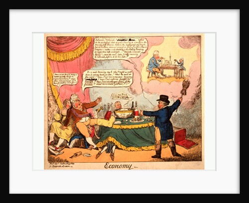 Economy, London by George Cruikshank