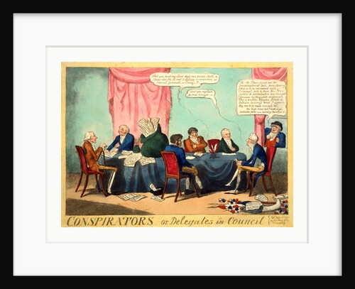 Conspirators; or, delegates in council by George Cruikshank