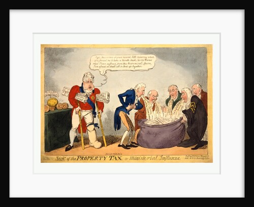 Sick of the property tax or ministerial influnza by George Cruikshank