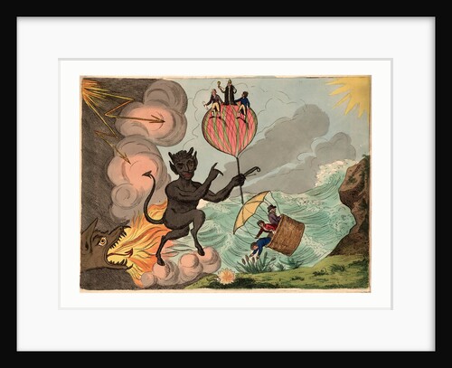 To his royal highness Fredrick Duke of York, this plate of Satan holding th prepondrence of power or Bounaparte's threat, is most humbly by Anonymous