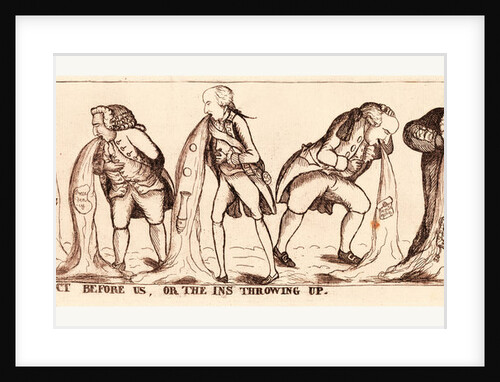 The sour prospect before us, or The ins throwing up State by William Dent