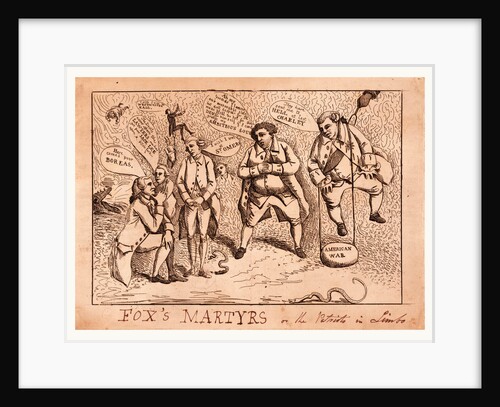 Fox's martyrs or The patriots in limbo, by Anonymous