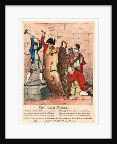 The state tinkers by James Gillray