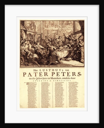 Het lusthuys van Pater Peters by Anonymous