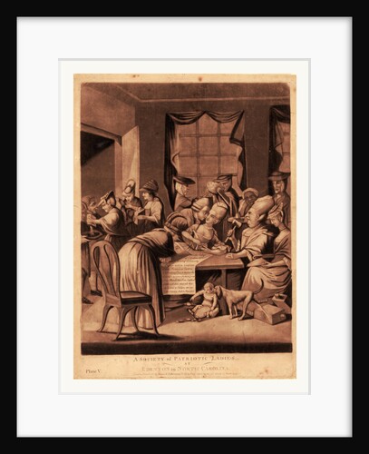 A society of patriotic ladies, at Edenton in North Carolina by Anonymous